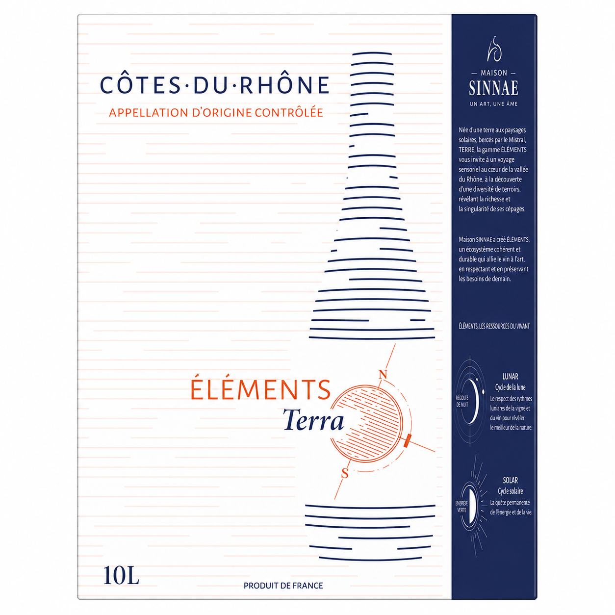 BIB 5L CDR CHUSCLAN ROUGE